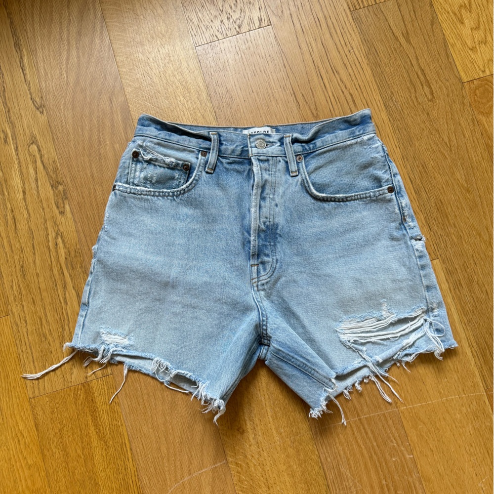 Agolde Riley Jean Shorts